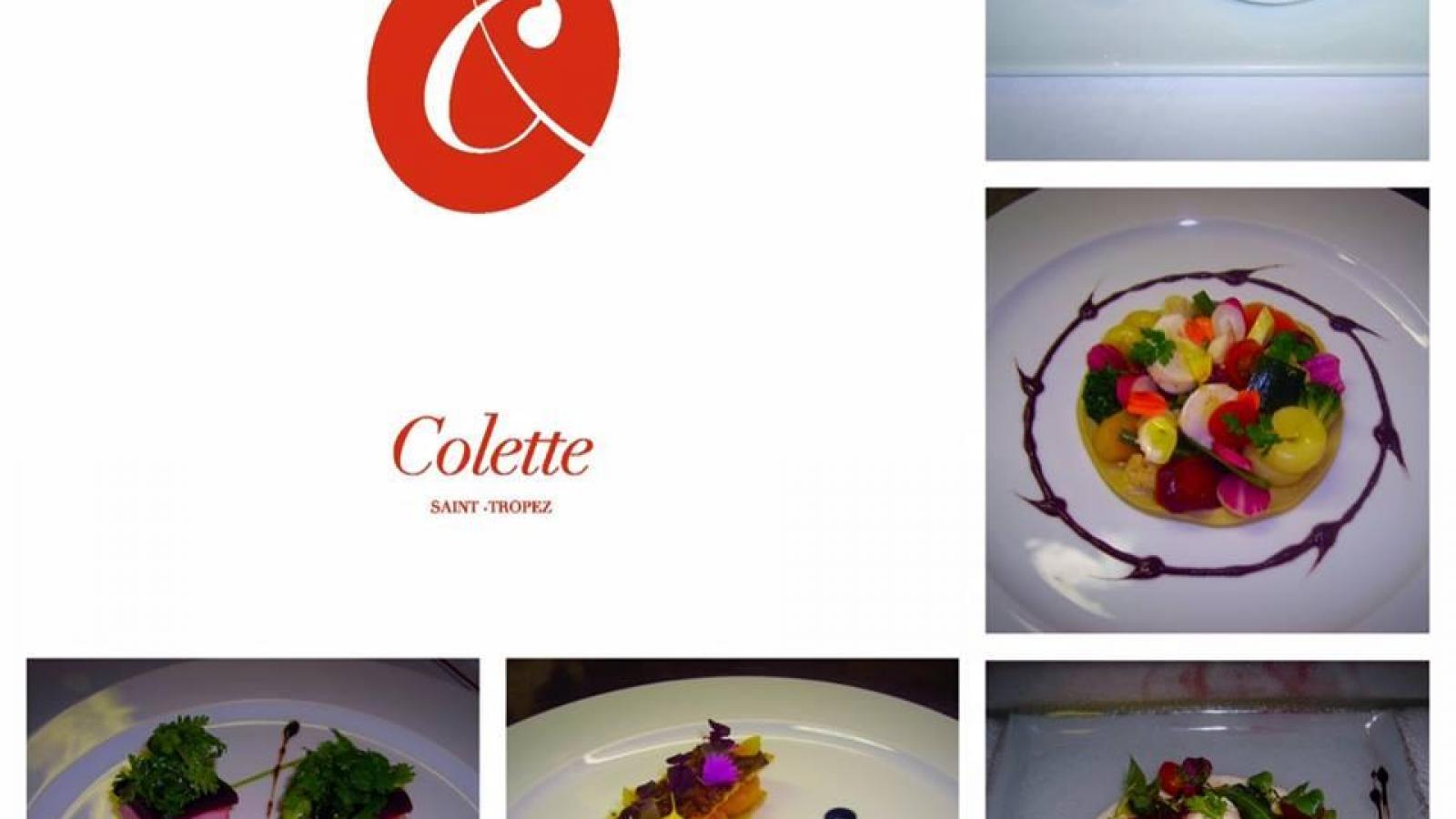 Restaurant Colette, nouvelle carte du Chef